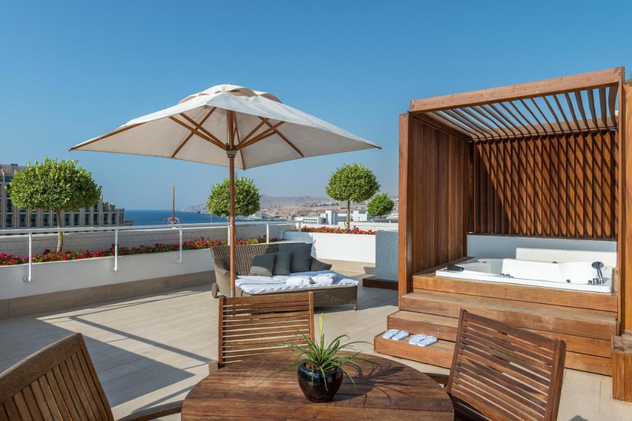 King Solomon By Isrotel Collection Eilat Buitenkant foto Rooftop pool at the West End